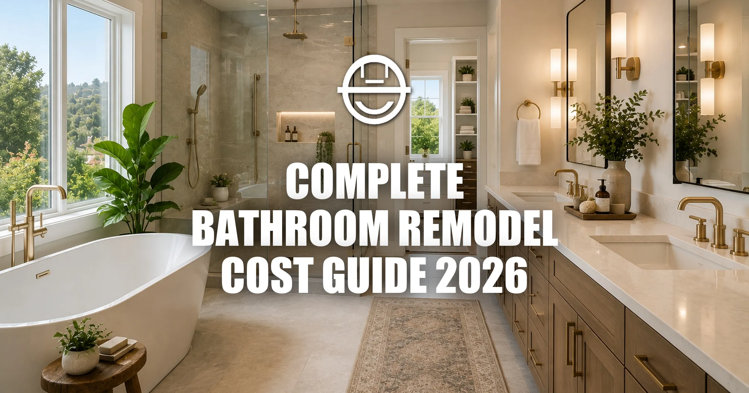 Complete Bathroom Remodel Cost Guide 2026: Every Budget Level, Every Factor, What to Expect